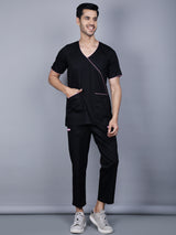 Ramagiq Medical Unisex Overlap V-Neck Design Scrub Suit