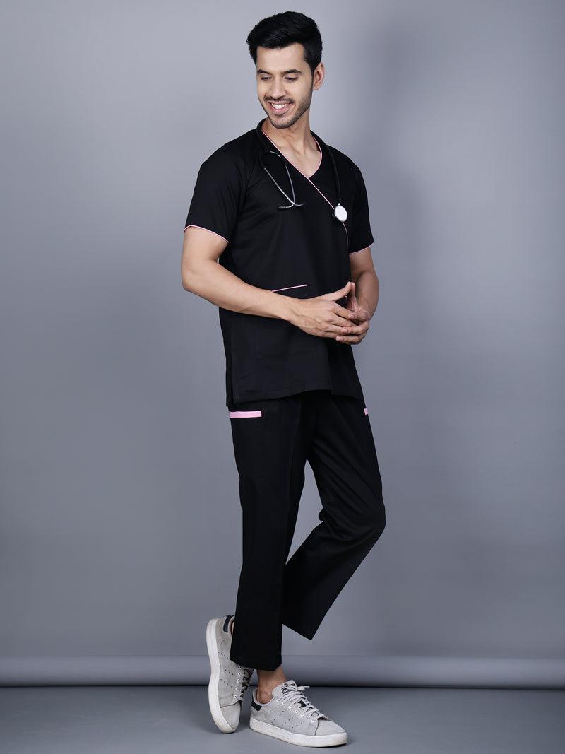 Ramagiq Medical Unisex Overlap V-Neck Design Scrub Suit